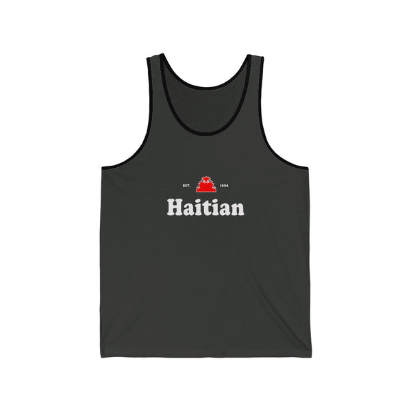 Haitian - Unisex Jersey Tank - Tank Top - Cocoalime Apparel 