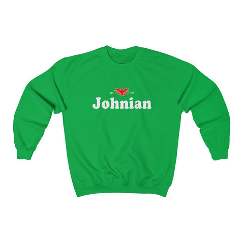 Johnian - Unisex Heavy Blend™ Crewneck Sweatshirt - CocoaLime