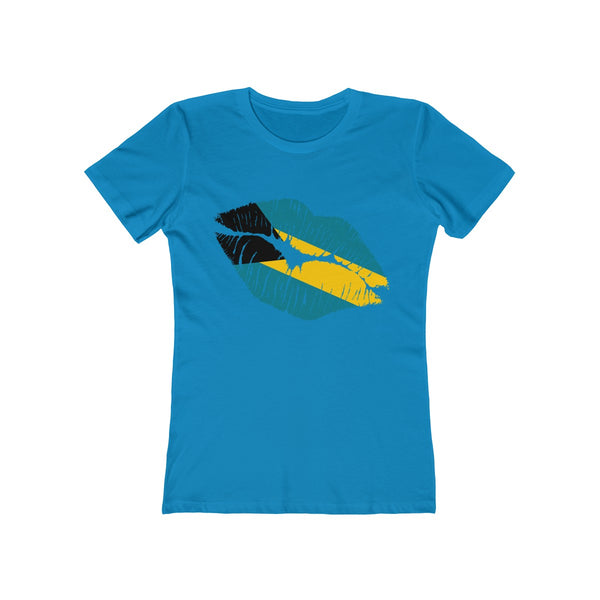 Bahamas Lip Service - Women's Slim Fit Tee - T-Shirt - Cocoalime Apparel 