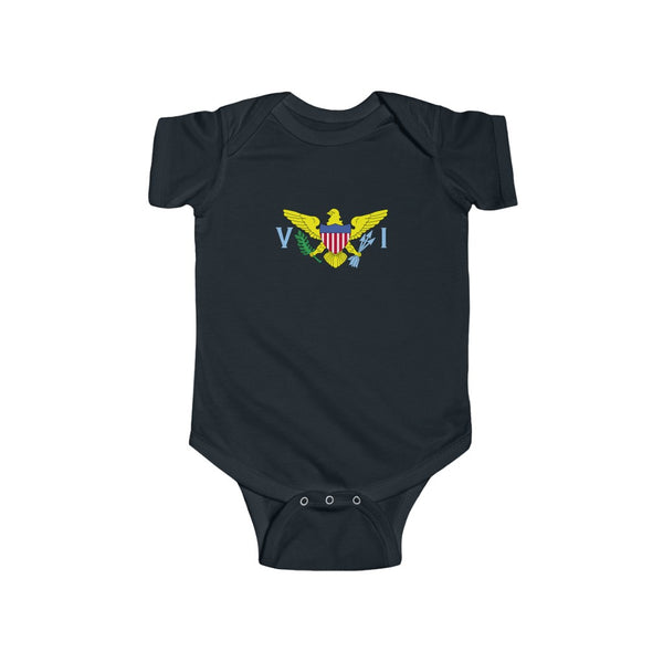 USVI Flag - Infant Fine Jersey Bodysuit