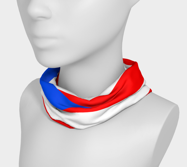 Puerto Rico Flag Multi-Use Headband - Headband - Cocoalime Apparel 