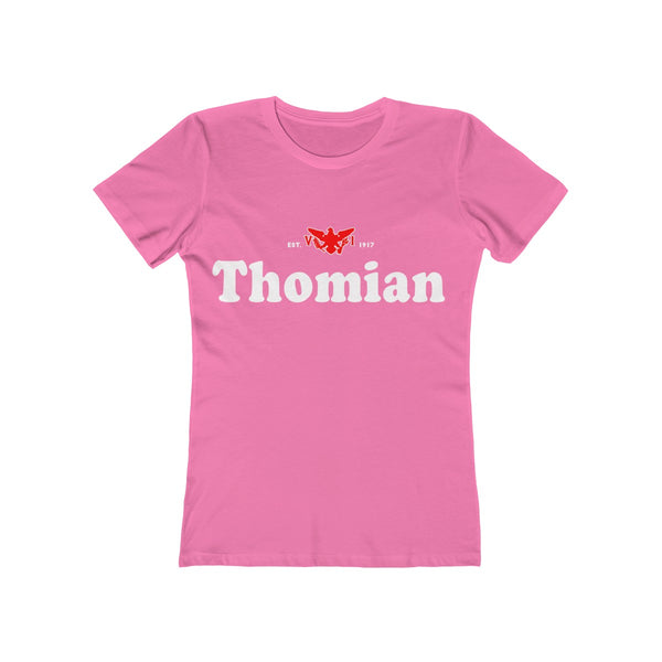 Thomian - Women's Slim Fit Tee - CocoaLime