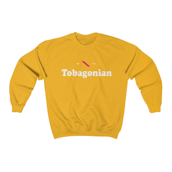 Tobagonian - Unisex Heavy Blend™ Crewneck Sweatshirt - Sweatshirt - Cocoalime Apparel 