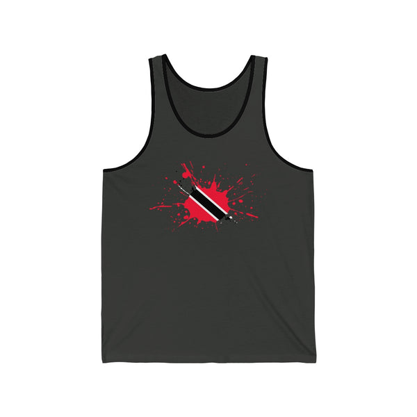 Trinidad & Tobago Paint - Unisex Jersey Tank - CocoaLime