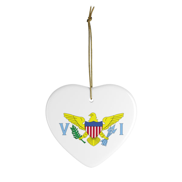 USVI Ceramic Ornaments - CocoaLime