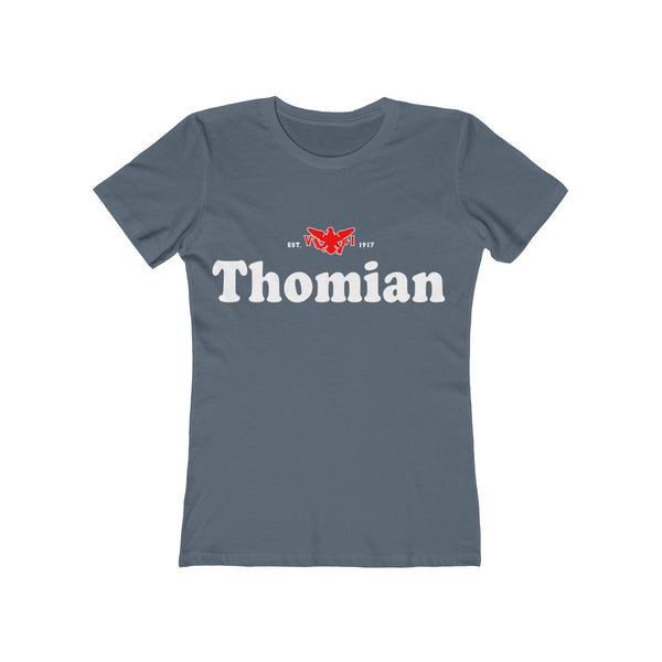 Thomian - Women's Slim Fit Tee - CocoaLime